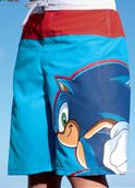 Blue Sonic Boys Swim Shorts