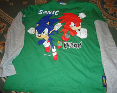 Sonic & Knuckles Modern Green Shirt