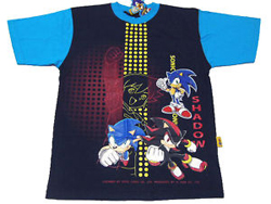 Black variant Sonic Shadow X Shirt