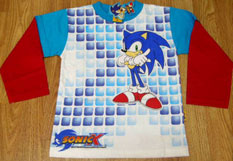 Blue Squares X Long Sleeve Sonic