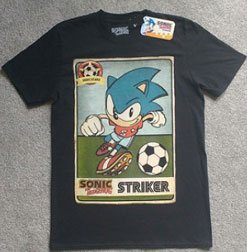 Soccer Striker Sonic Sports Tee