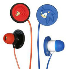 Sonic & Knuckles Mini Earbuds