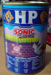 HP Badnik Shapes Sonic Pasta Can