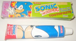 Sonic Toothpaste Tube & Box Photo