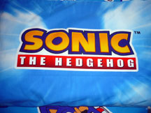 Sonic logo pillow case CW
