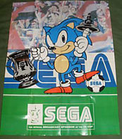 FA Cup Blue Arms Sonic Poster