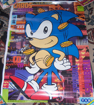 HSBC Bank 40 Inch Charity Sonic Poster