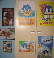 Sonic the Comic England Free Poster Collection