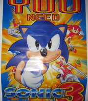 You Need Sonic 3 Poster