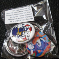 Games Master Magazine Give-away buttons