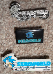 Segaworld London 3 Pins Various