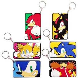 Sonic 6 Bag Tag Gacha Selection