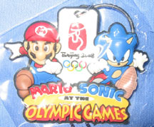 Sonic Mario Olympic Key Chain
