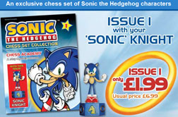 Chess Magazine Issue 1 With Sonic Figure