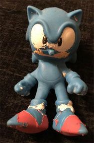 Stretchy Sonic No Paint Bad Toy