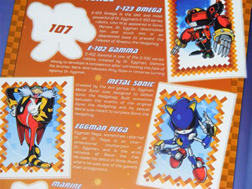 Sticker Book Profiles Character page