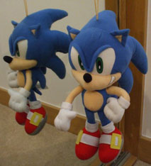 Hangable Sonic Plush Prize