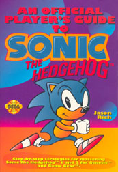 Official Players Guide Sonic 1 Genesis GG