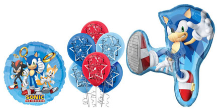 Sonic themed Balloon Selection 3D