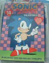 Second pack Sonic Valentines cards box