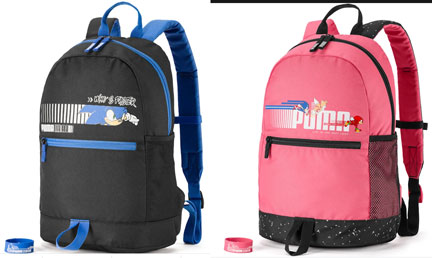 2 Sonic Puma Backpacks Kids