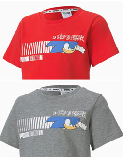 Who's Faster Red Gray Sonic Adult Shirts