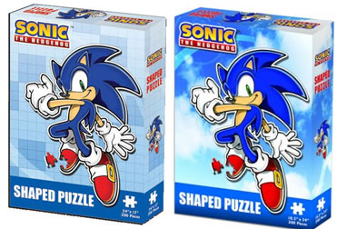 Sonic Shaped 200 piece puzzles