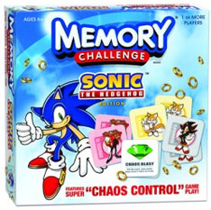 Sonic Memory Challenge Game