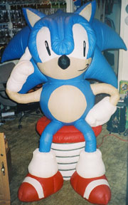 Giant Wind-Powered Sonic