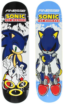 Finesse Sonic Skateboard Decks Metal