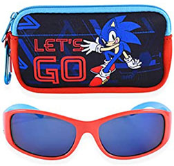 Lets Go Sonic Sunglasses Case Kids