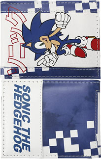 Main Character Sonic Bifold Wallet