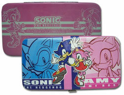 Amy & Sonic Hinge Flat Wallet