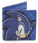 Sonic Face BiFold Blue Wallet