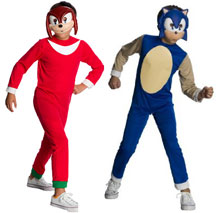 Sonic & Knuckles Mask Costumes