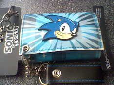 Classic Sonic face BioWorld Wallet