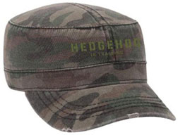 Hedgehog in Training Military Camo Cap
