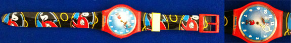 Sonic & Knuckles Spinning Art Watch