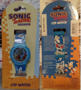 Simple Sonic LCD Watch JC Penny