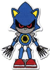 Metal Sonic Classic Embroidered Patch