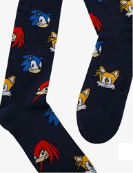 Toss Faces Classic Style Crew Socks