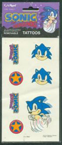 Simple Sonic 1 Tattoos Sheet