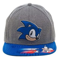 Thick Patch Sonic Gray Flatbill Cap