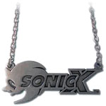 Sonic X Pewter Tone Necklace