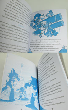 Sonic Tales Books Interior Art Pages
