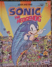 Look and Find Sonic the Hedgehog Book Photo