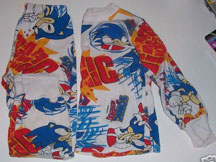 Sonic the Hedgehog Pajamas PJ Set
