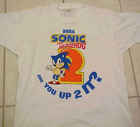Are You up 2 It Sonic the Hedgehog 2 promotional shirt