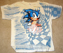 Sketch Tee Front Checkered Sonic