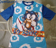 Hippie Tie Die Sonic Shirt